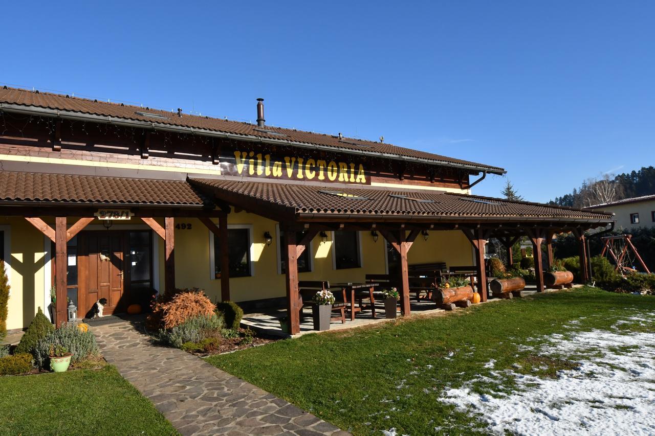 Villa Victoria Penzion Liptovský Ján エクステリア 写真