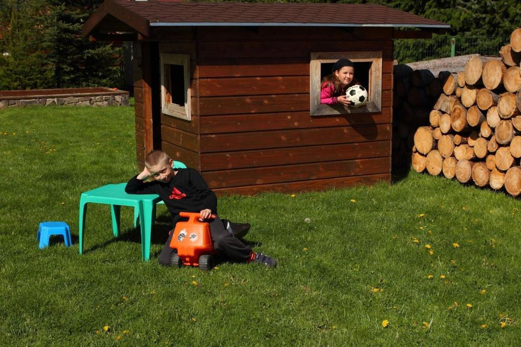 Villa Victoria Penzion Liptovský Ján エクステリア 写真